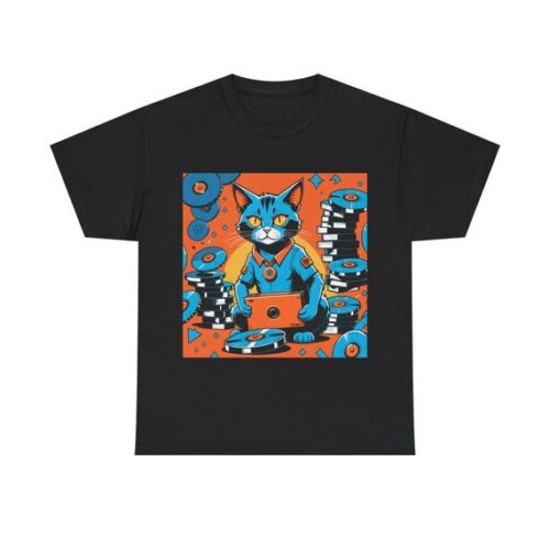 The Disc Guardian: Blu-ray Hoarder Cat — Tee