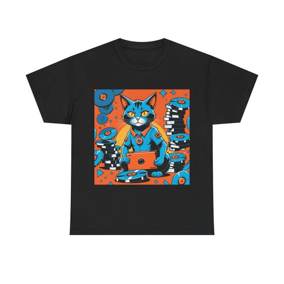 The Disc Guardian: Blu-ray Hoarder Cat — Tee